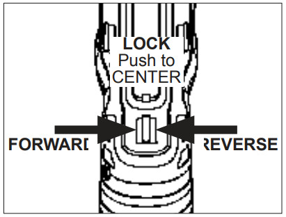 milwaukee B002SQK996 Cordless Right Angle Drill Driver Kit - Control Switch