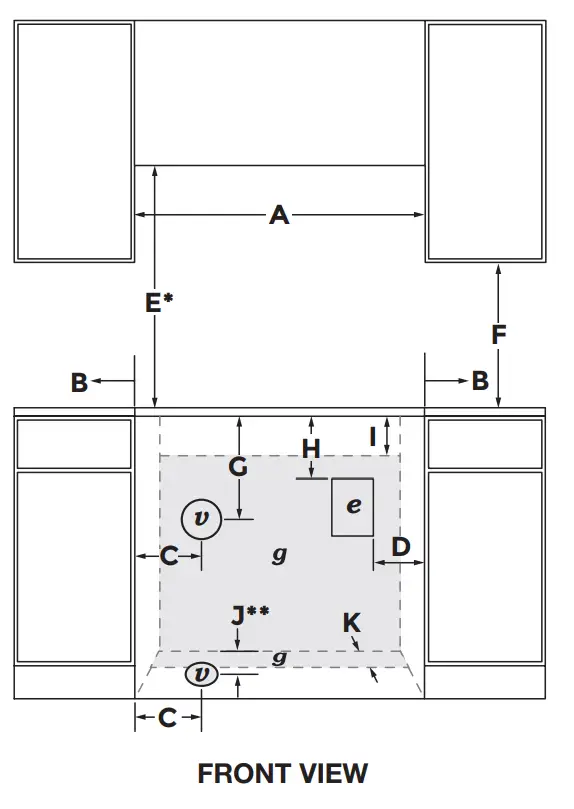 JENNAIR JGD3430G Gas Downdraft Cooktop - Fig 3