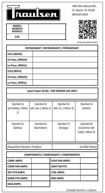 Traulsen-RHT332WPUT-FHG-Stainless-Steel-Three-Section-Glass-D-FIG-1