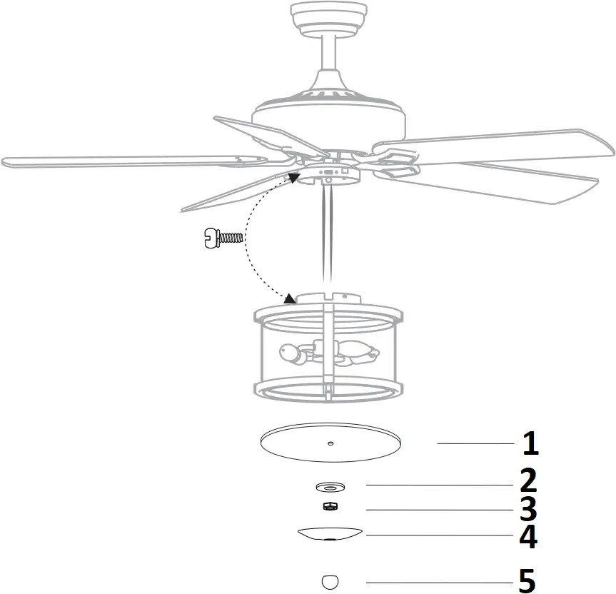 HM-GY5205AC - Assembly-Attaching the Lights 2