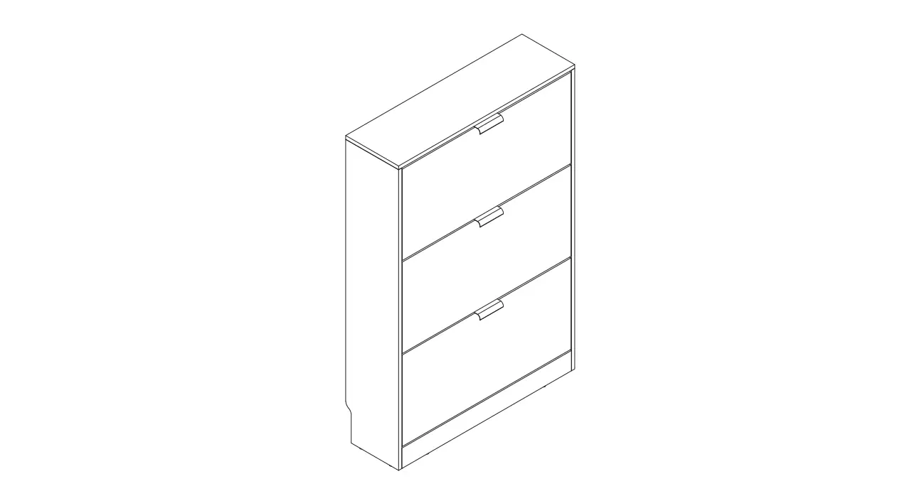 Fufu Gaga Ljy-kf210119-01 Gray Composite Shoe Cabinet Instruction Manual Fufu Gaga Ljy-kf210119-01 Gray Composite Shoe Cabinet Instruction Manual