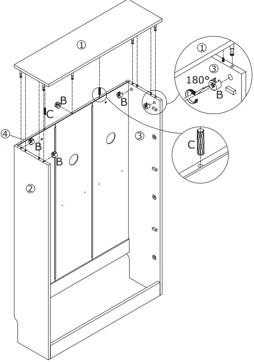 FUFU GAGA LJY-KF210119-01 Gray Composite Shoe Cabinet-fig11