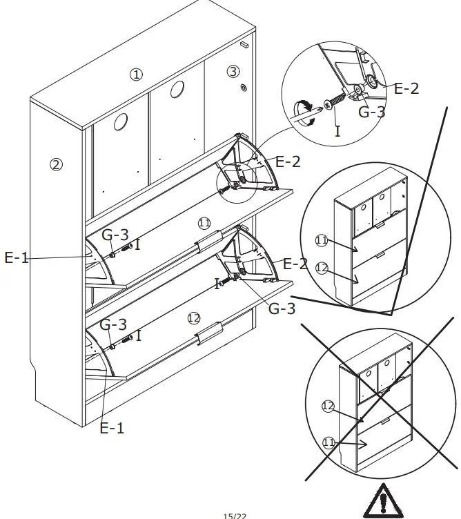 FUFU GAGA LJY-KF210119-01 Gray Composite Shoe Cabinet-fig17