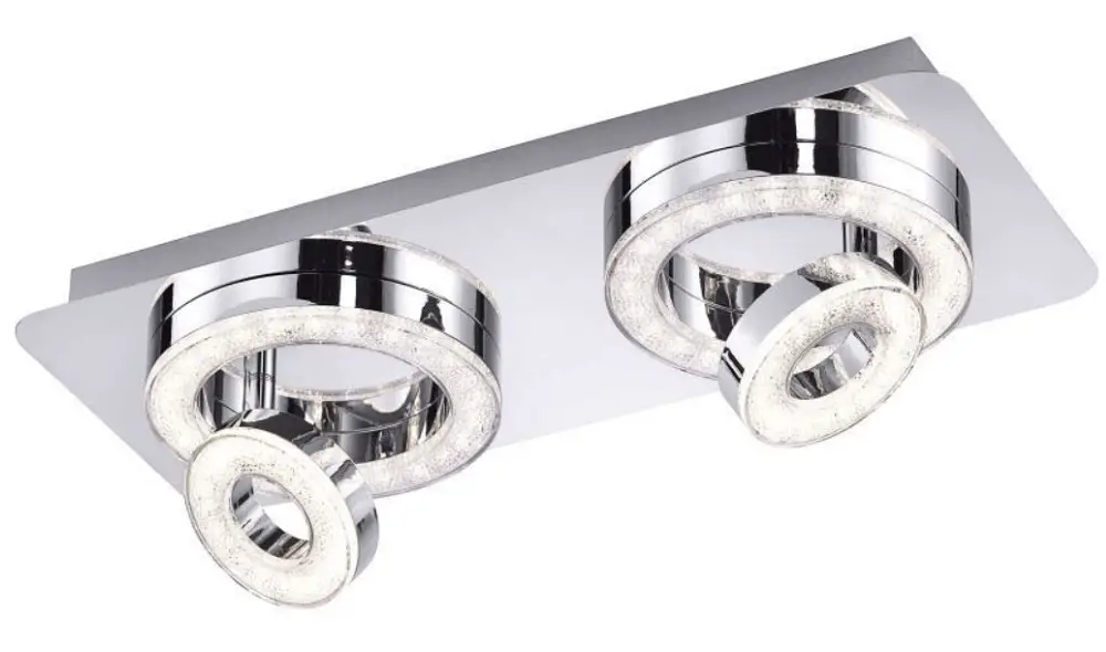 LeuchtenDirekt 992867 TIM LED Ceiling Light