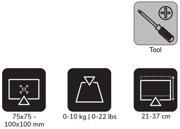 NEWSTAR Neomounts FPMA-D850BLACK - FPMA-