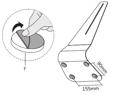 NEWSTAR Neomounts FPMA-D850BLACK - STEP 1