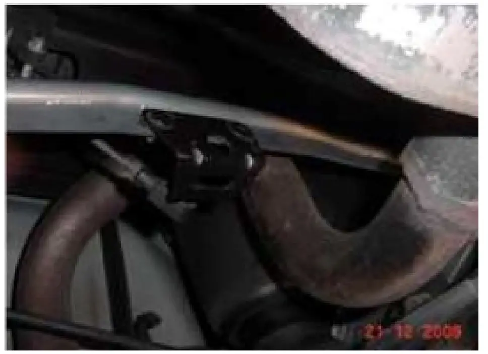 Step 11. Install Driver Side Frame Bolt