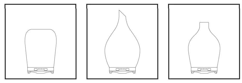 Porseme QMJS30 280ml Aroma Diffuser