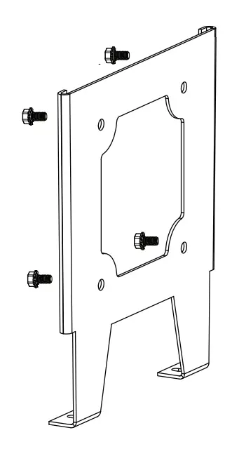 Installing the wall piece