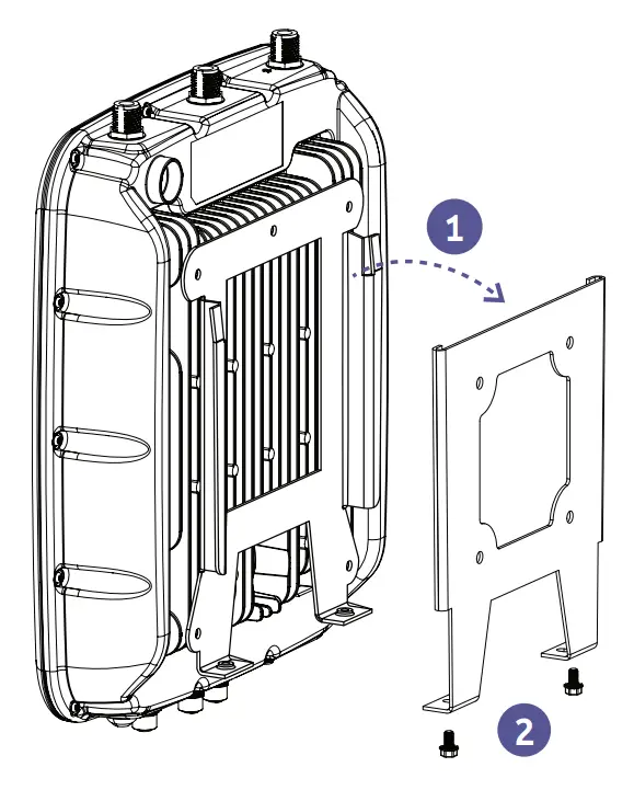Installing unit to wall piece