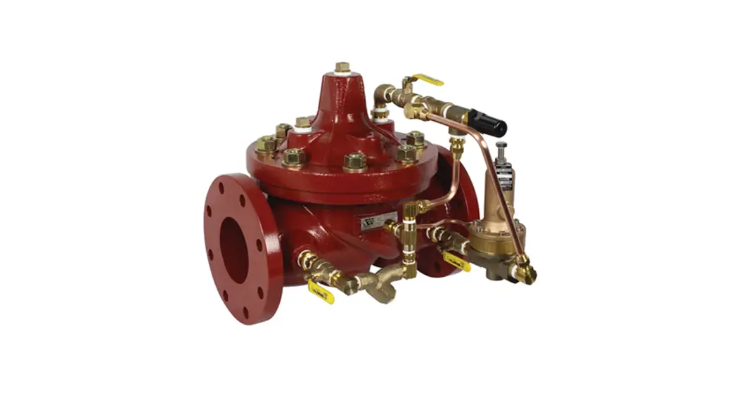 Watts Lfm116 Pressure Relief, Sustaining, Or Backpressure Control Valve User Manual