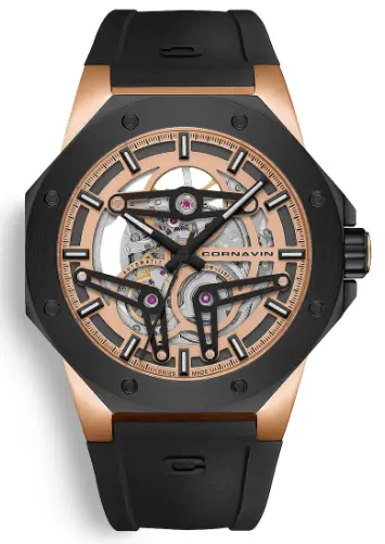 CORNAVIN SK.02.R Downtown Skeleton Automatic Watch