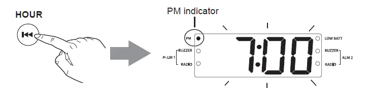 TIMEX-T231Y-Large-Display-AM-FM-Clock-Radio-FIG- (10)