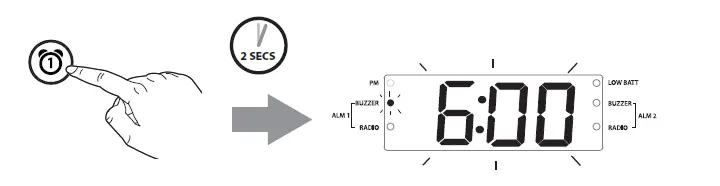 TIMEX-T231Y-Large-Display-AM-FM-Clock-Radio-FIG- (13)