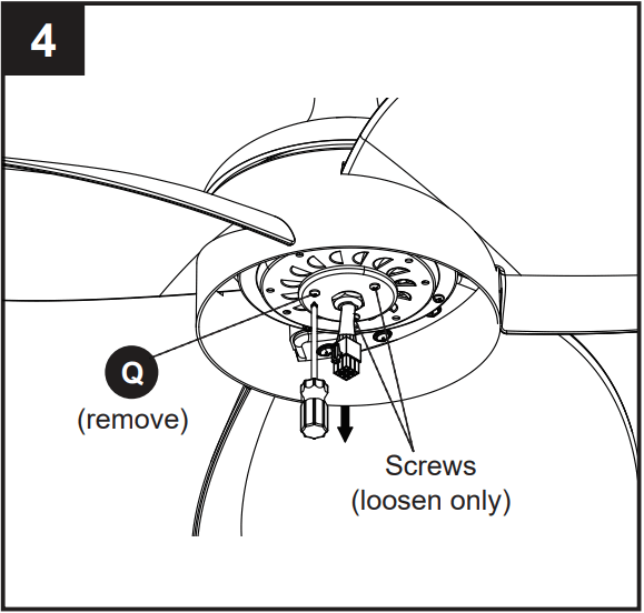 Harbor Breeze HTE21091-MW Ayreshire Ceiling Fan - fig 17