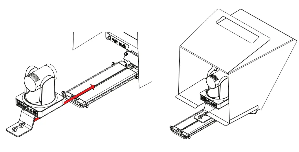 ikan PT4900-PTZ Professional 19 Inch High Bright PTZ Compatible Teleprompter - fig 12