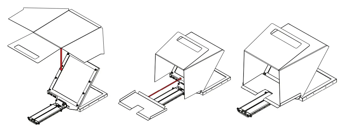 ikan PT4900-PTZ Professional 19 Inch High Bright PTZ Compatible Teleprompter - fig 9