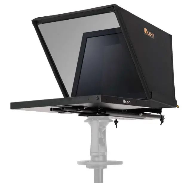 ikan PT4900-PTZ Professional 19 Inch High Bright PTZ Compatible Teleprompter