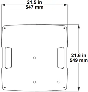 FLEXstand - Product Dismensions 3