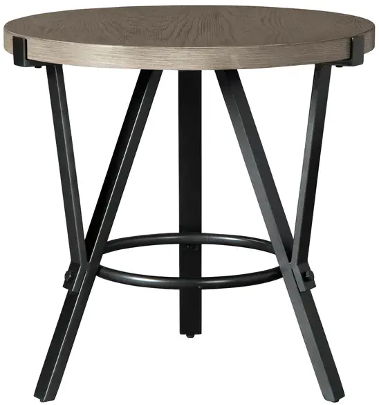 ASHLEY T206-6 Furniture Zontini Round End Table