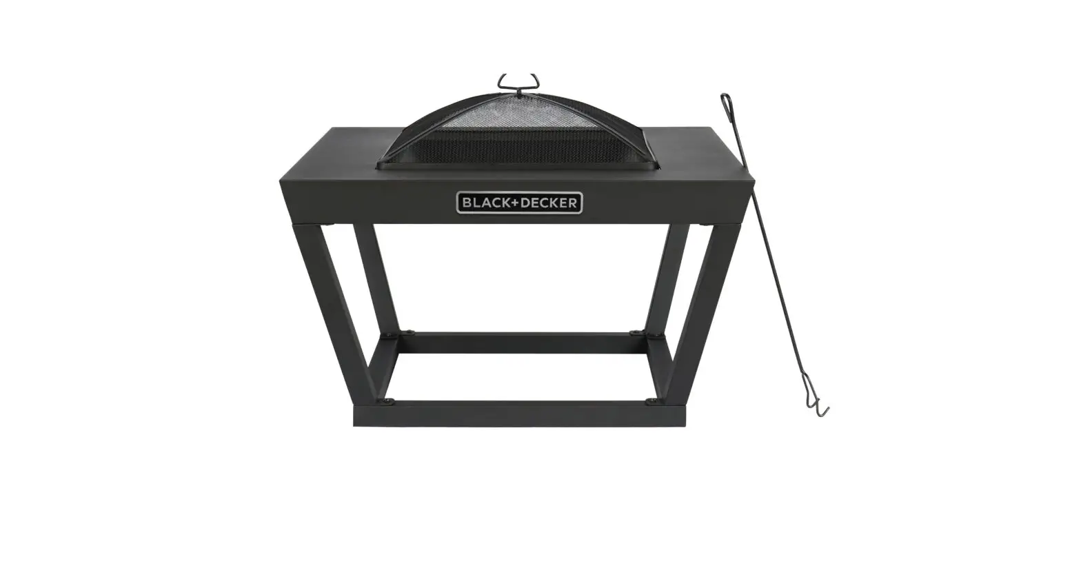 Black Decker Bd17213 32 Inch Steel Wood Burning Fire Pit Instruction Manual