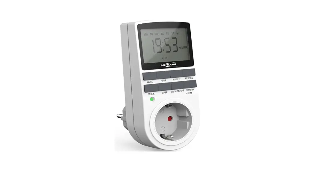 Ansmann Aes4 Timer White User Manual