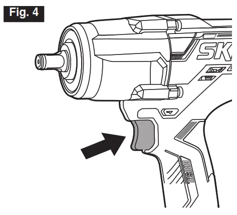 SKIL IW5761B-00 20V Brushless Impact Wrench - 4