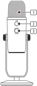 behringer BIGFOOT Controls 1