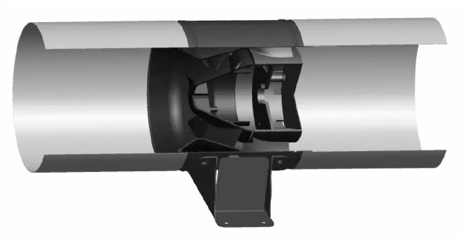 PHRESH 9 Pole-EC Motor Mixed Flow Fan 1