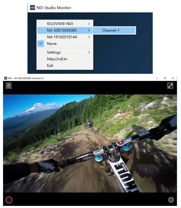 NDI Discovery and Connection