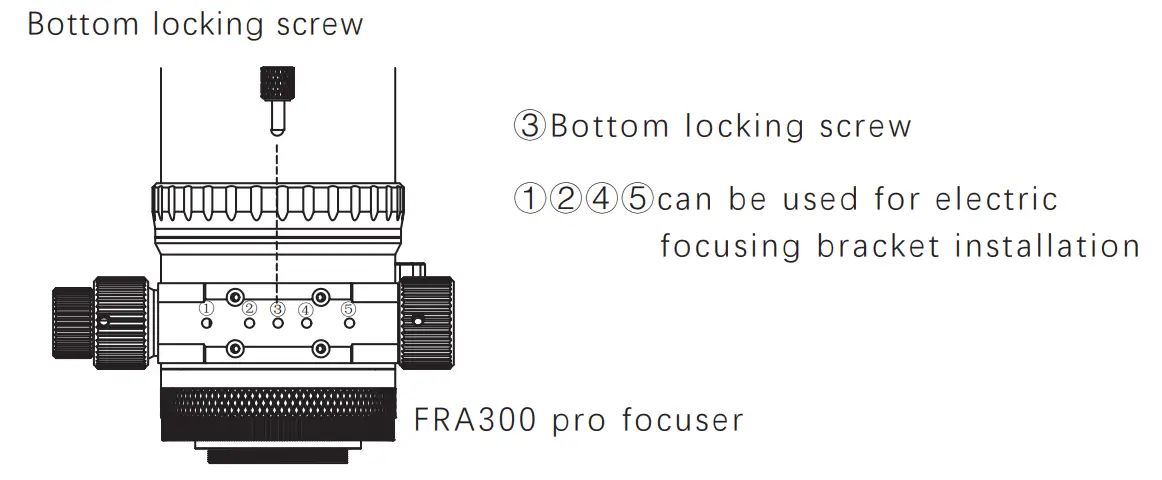 Askar FRA300 pro F 5 APO Refractor - Screw