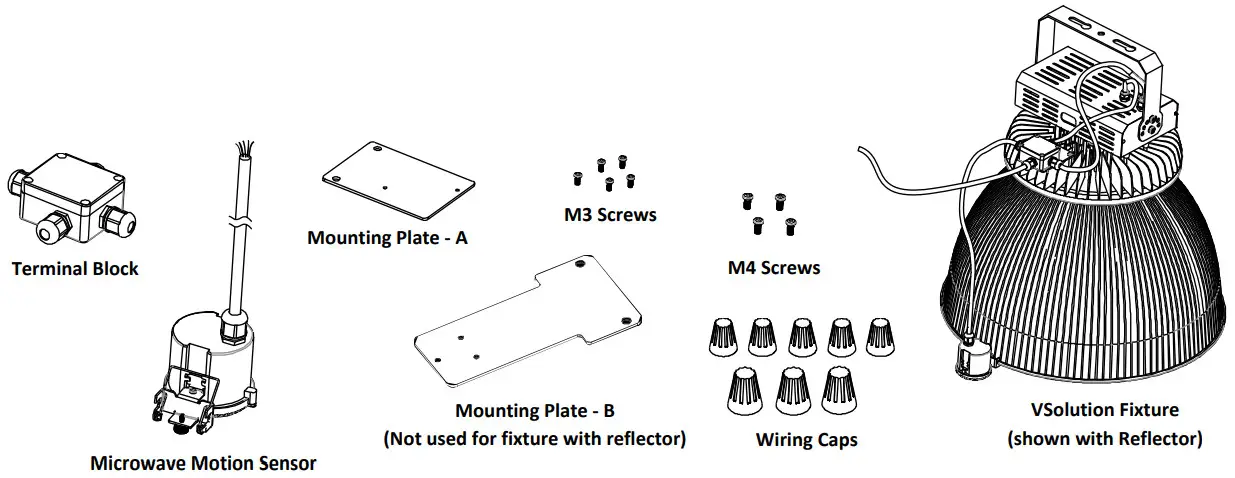VENTURE LIGHTING BO0003 LED Sensor Mounting Kit - Motion Sensor
