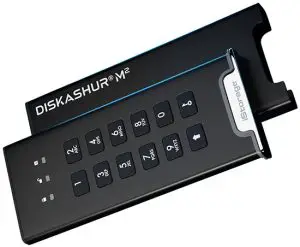 iStorage Diskashur M2 USB 3.2 Portable SSD