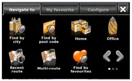 SNOOPER SC5900 G2 DVR Car Navigation System -- Destination3