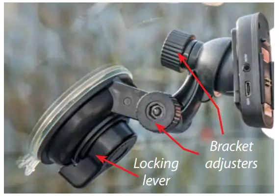 SNOOPER SC5900 G2 DVR Car Navigation System -- bracket