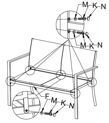 Kmart Dining Tables Assembly - Step 5