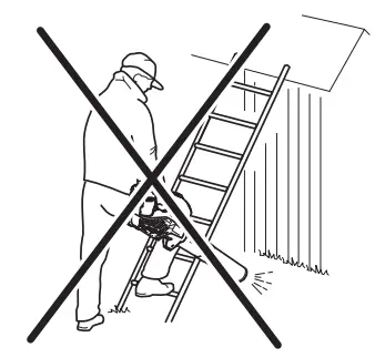 Husqvarna 320iB Leaf Blower-safety1