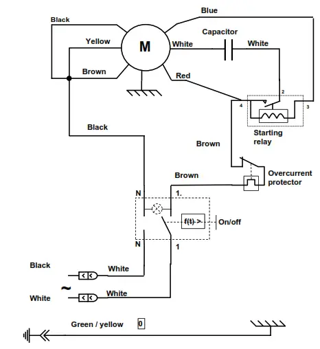 SANTOS IQ7131 Shop Coffee Grinder 43 - Electrical diagram
