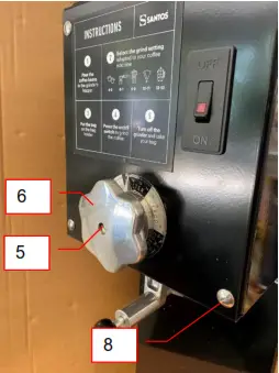 SANTOS IQ7131 Shop Coffee Grinder 43 -Figures fig1