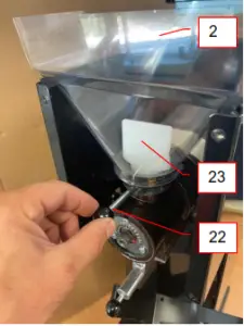 SANTOS IQ7131 Shop Coffee Grinder 43 -Figures fig2