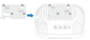 FORTINET FortiAP 231F Wireless Access Point-bracket left to right