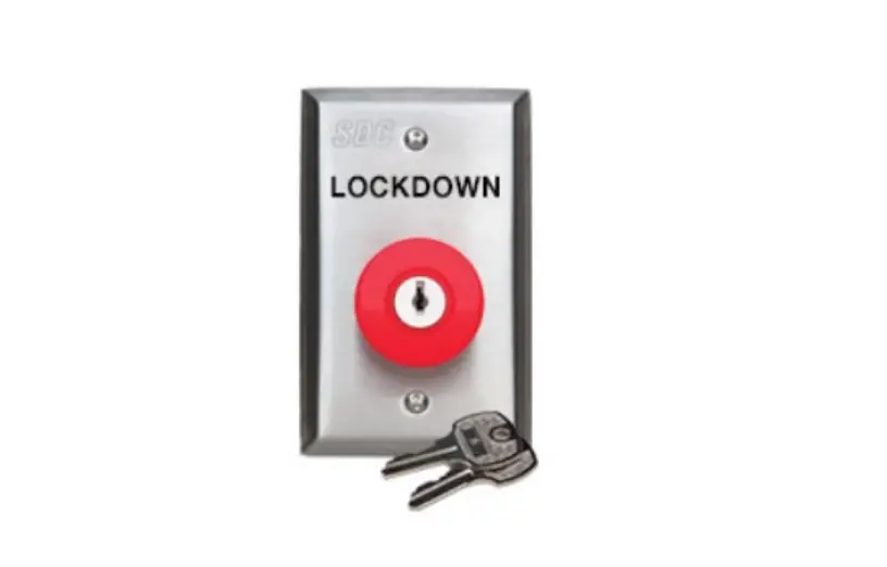 Sdc 432kldur Lockdown Push Switch Installation Guide