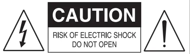 BLUESOUND BSW150 Network Powered Subwoofer -WARNING 1