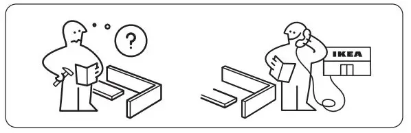 IKEA UPPLID Instructions - Contact Customer Care