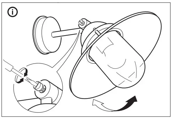 IKEA UPPLID Instructions - Tight the screw