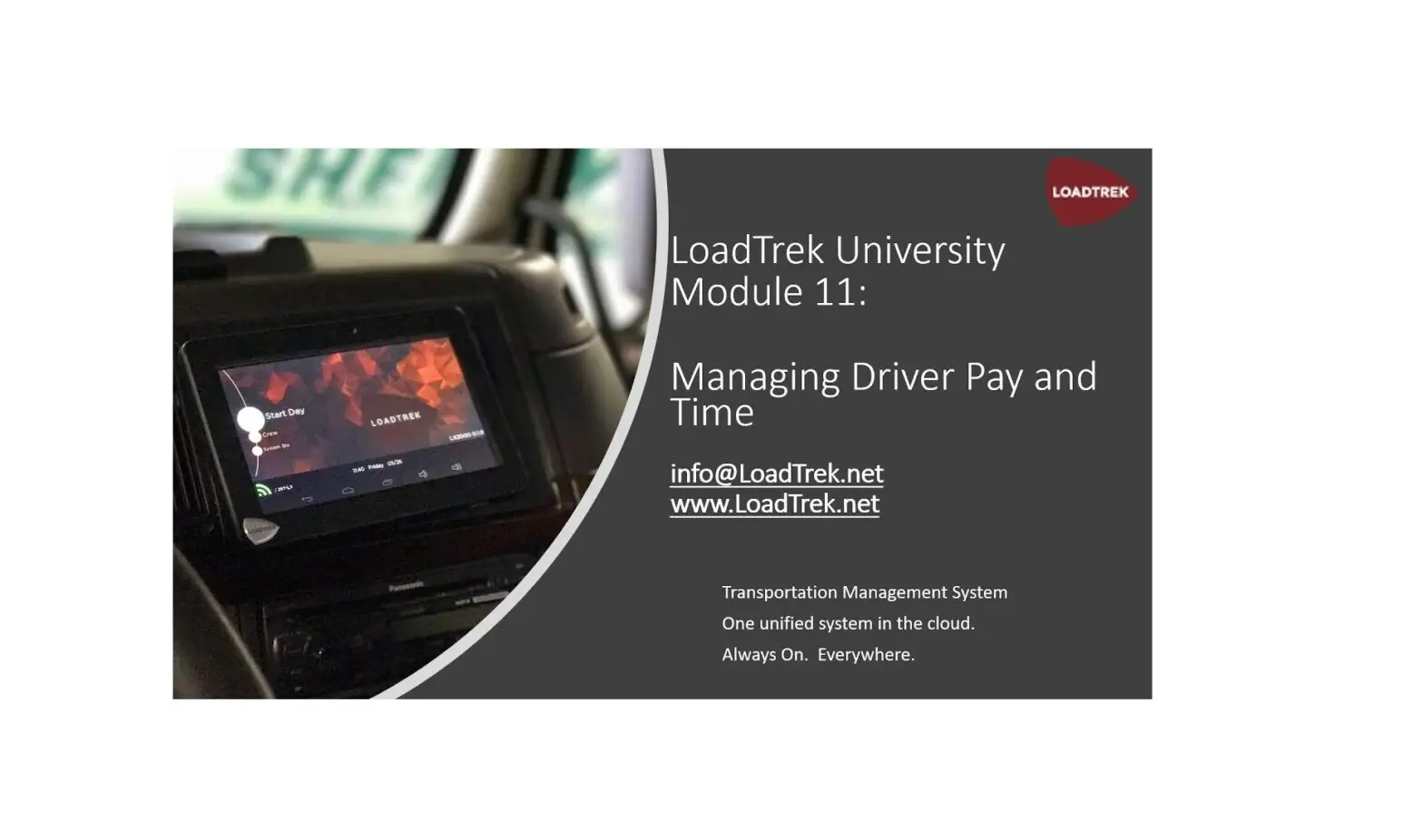 Loadtrek Lx2000 User Manual