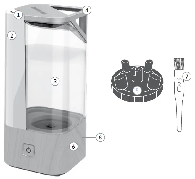 Sharper Image Ultrasonic Humidifer