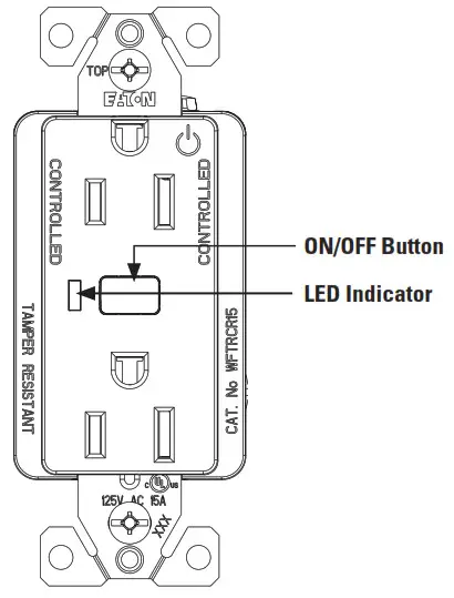 EATON WFSW15 Wi Fi Smart Switch- Smart Duplex