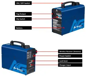AirGuard AG-20 Antibacterial Vaporizer -Product Overview