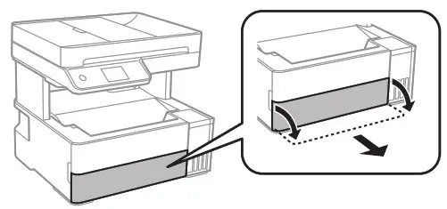 EPSON EcoTank Pro Wireless Printer - Load paper 1